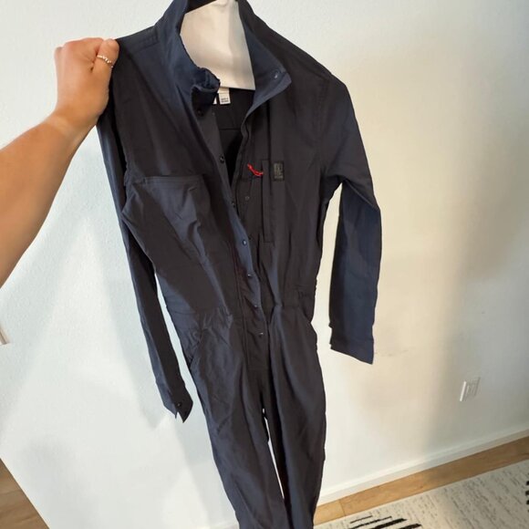 Topo Designs Womens Coveralls - Black Small - Picture 4 of 4